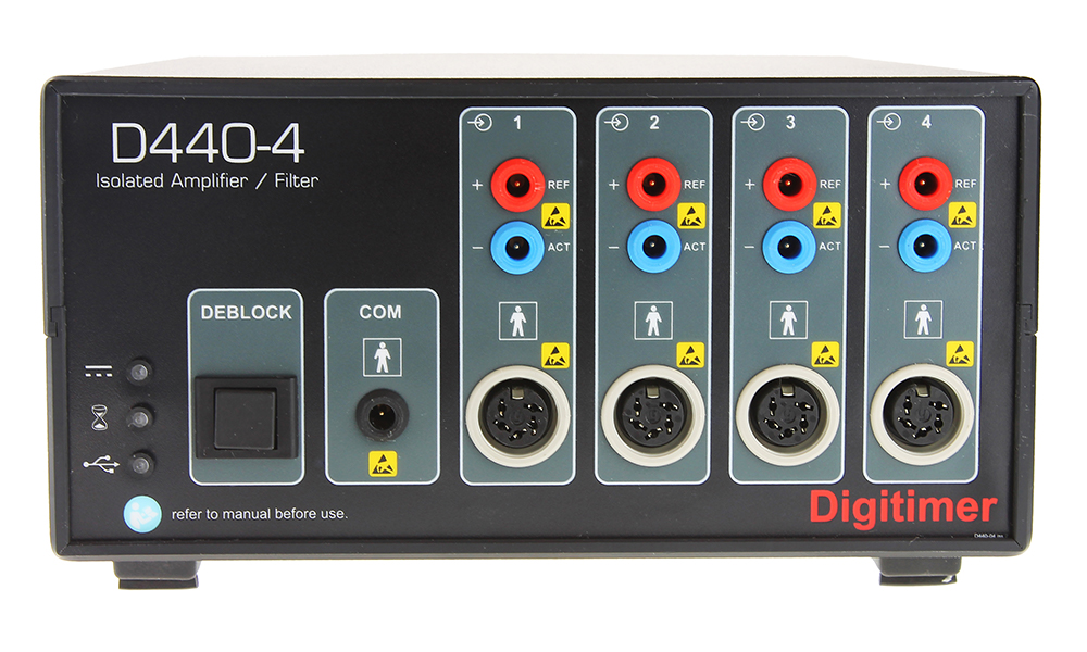 Digitimer - D440 2 ve 4 kanallı İzole edilmiş EMG Amplifier