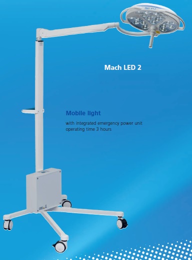  Mach LED2, Mobile, 115.000 Lux (Opsiyonel 130.000 Lux)